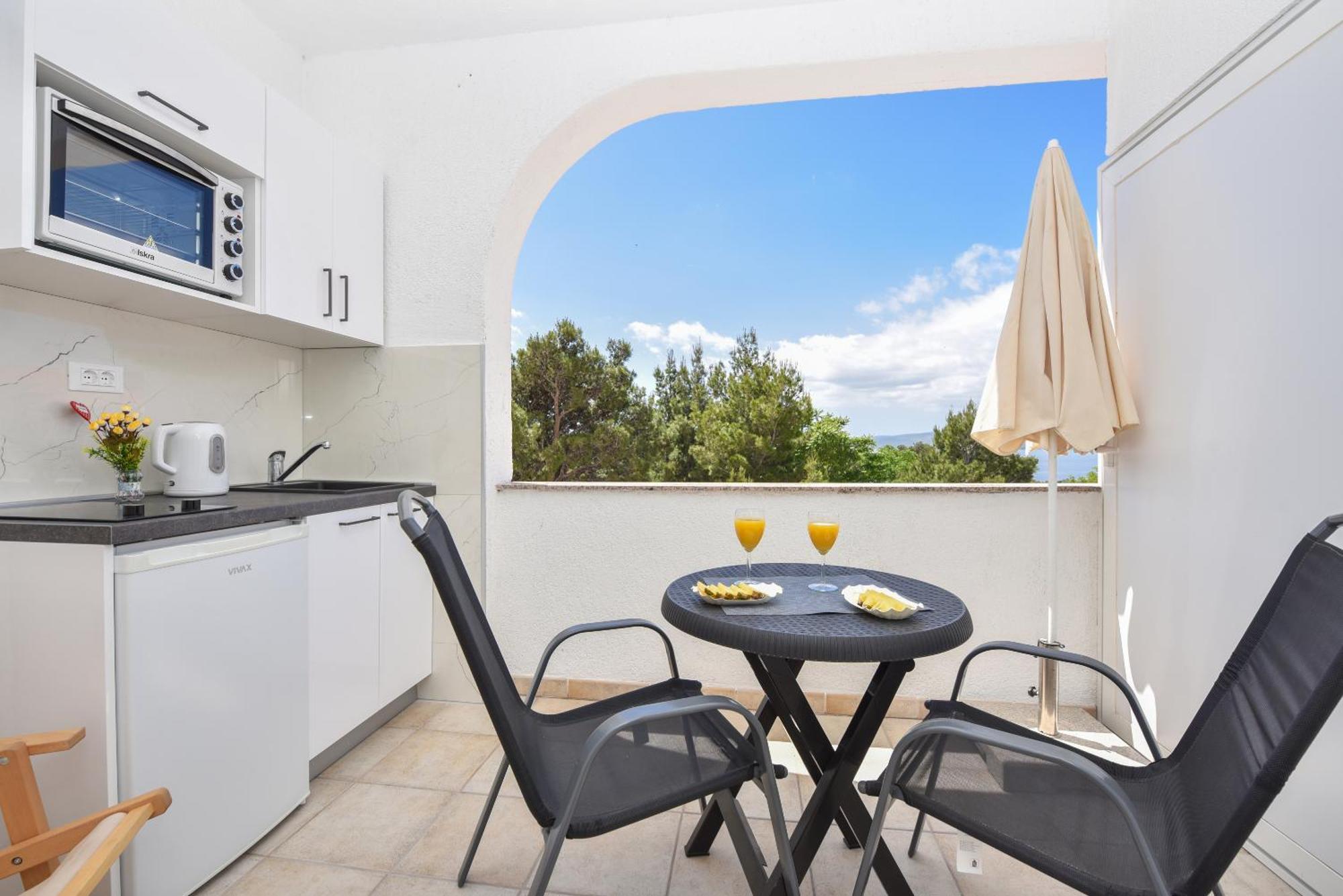 Apartmán House Santro Baška Voda Exteriér fotografie
