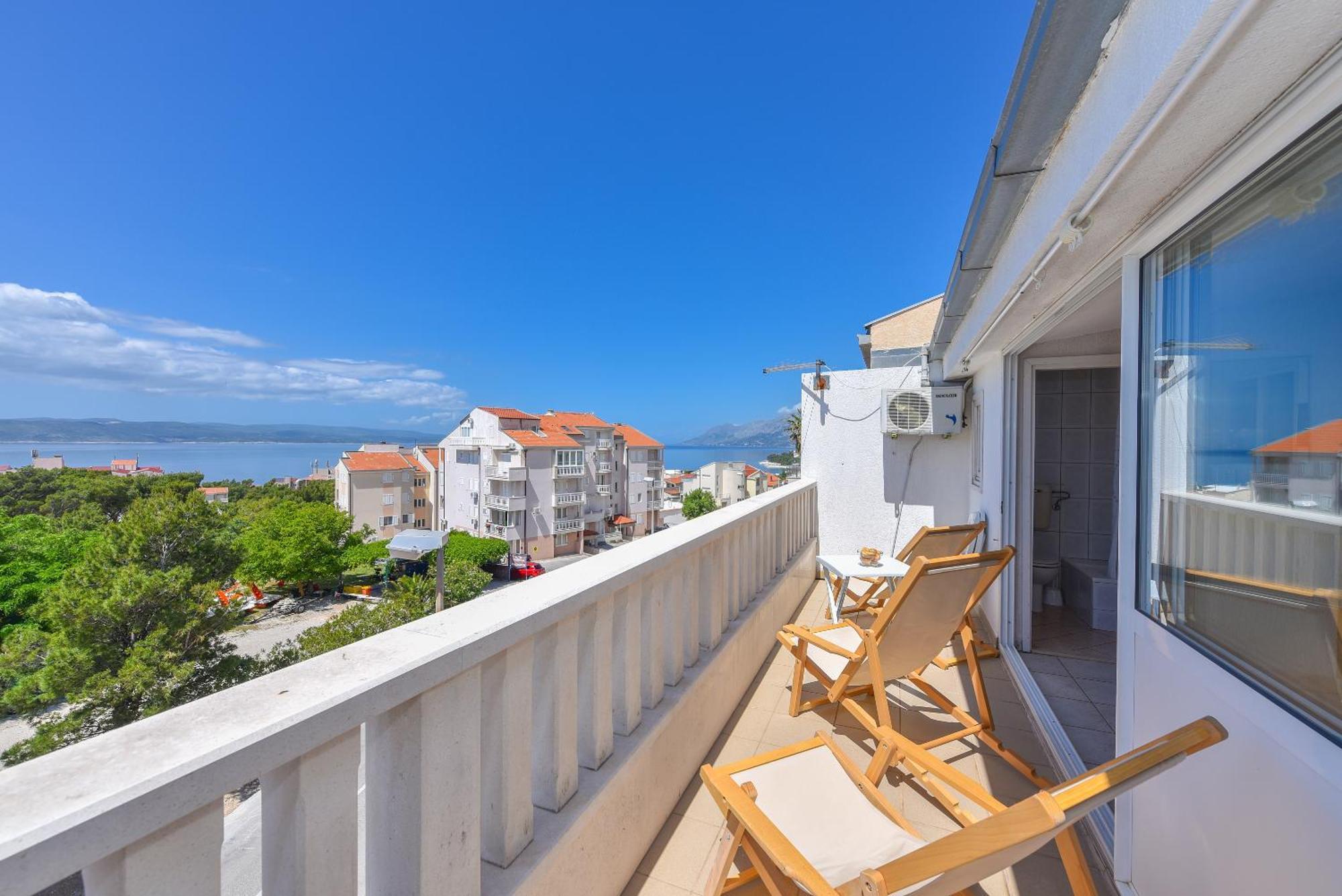 Apartmán House Santro Baška Voda Exteriér fotografie