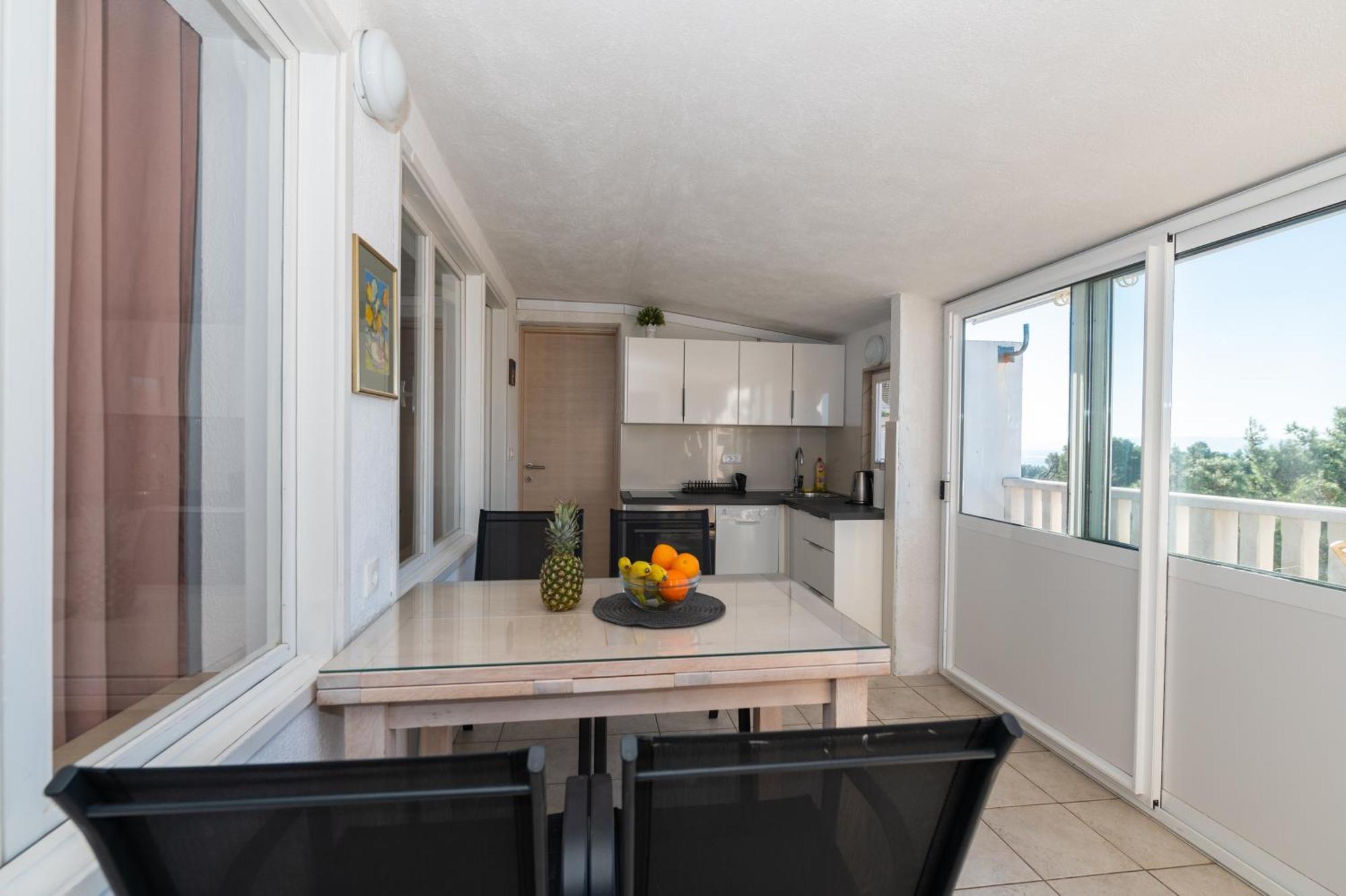 Apartmán House Santro Baška Voda Exteriér fotografie